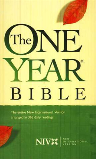 Picture of One Year Bible, (Hardcover, Compact Size) 