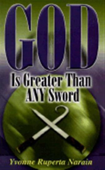Picture of God is Greater Than Any Sword 
