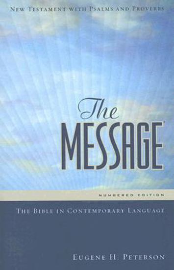 Picture of Message New Testament With Psalms and Proverbs by Eugene Peterson