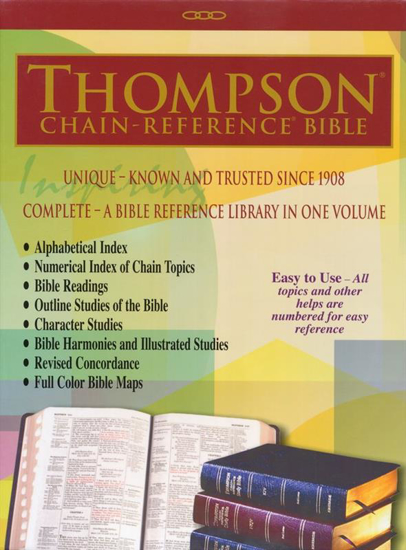 Picture of Thompson Chain-Reference NKJV Study Bible by Kirkbride Publishing