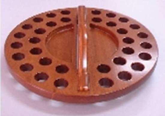 Picture of 34 Hole Round Communion Tray