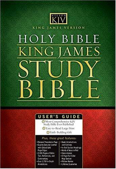 Picture of King James Study Bible (Hardcover)
