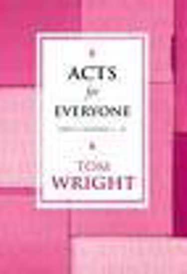 Picture of Acts for Everyone Vol 1 (NT Guides for Everyone) by Tom Wright