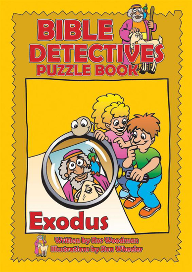 Picture of Bible Detectives Exodus Puzzle Book by Ros Woodman