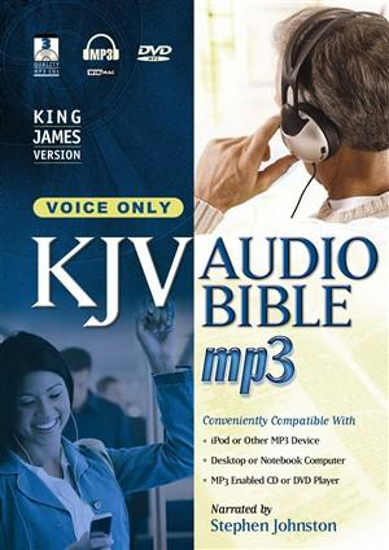 Picture of KJV MP3 Bible Voice Only by Stephen Johnston