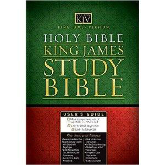 Picture of KJV Study Bible Personal Size by Nelson Bibles