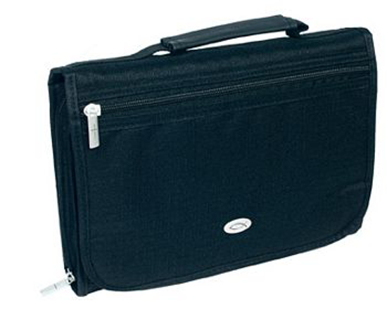 Picture of Case Classic Large: Three-Fold Polyester - Black: Clasp