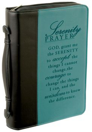 Picture of Case Classic Large: Two-Tone LuxLeather - Serenity Prayer