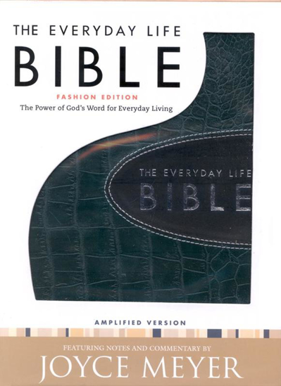 Picture of EVERYDAY LIFE BIBLE THE BONDED LEATHER EDITION by Joyce Meyer