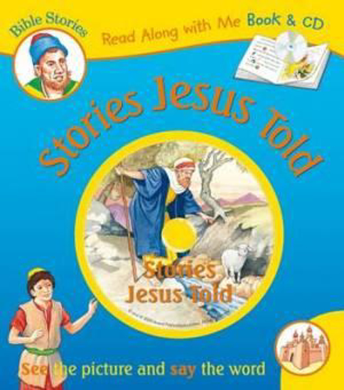 Picture of Stories Jesus Told Book and CD - Read Along With Me Series by Award Publications