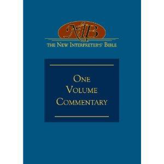 Picture of New Interpreter's Bible One-Volume Commentary by David Petersen, Beverly Gaventa