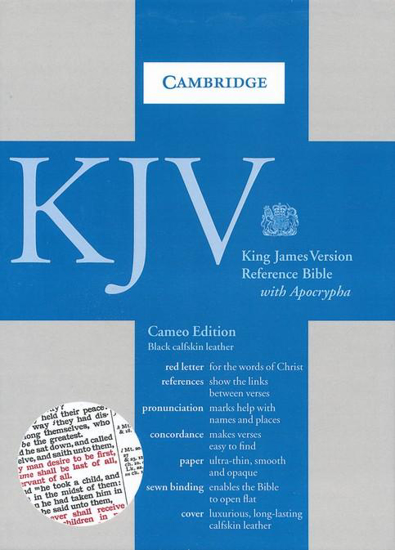 Picture of KJV Cameo Reference Bible, Goatskin by Cambridge Bibles