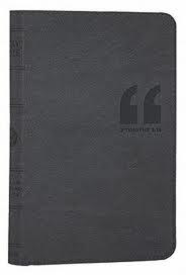 Picture of ESV Compact Bible, Trutone, Granite, Quotation Design by Crossway Bibles