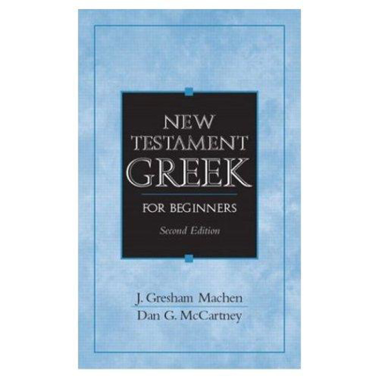 Picture of New Testament Greek for Beginners by John Gresham Machen