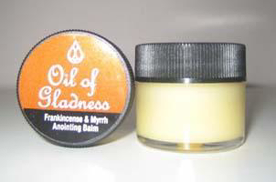 Picture of Oil of Gladness Anointing Balm- Frankincense & Myrrh (1/4 oz. Bottle) by Every Good Gift