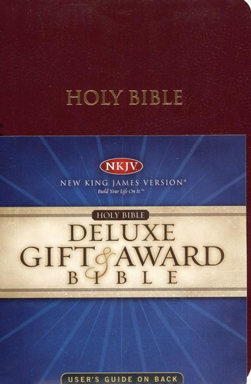 Picture of NKJV Gift & Award Bible, Imitation leather, Burgundy