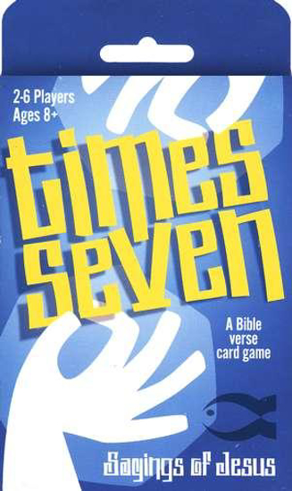 Picture of Times Seven: Sayings of Jesus, A Bible Verse Card Game