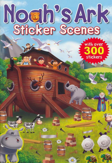 Picture of Noah Sticker Scene Book by Juliet David