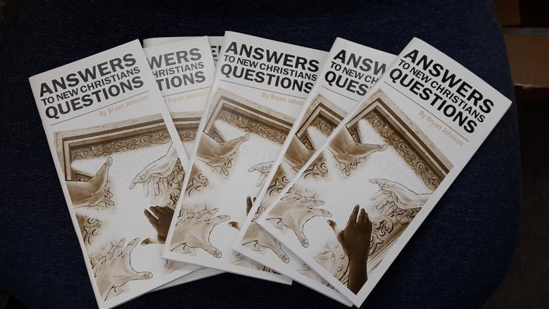 Picture of Answers to New Christians Questions by Bryan Johnson