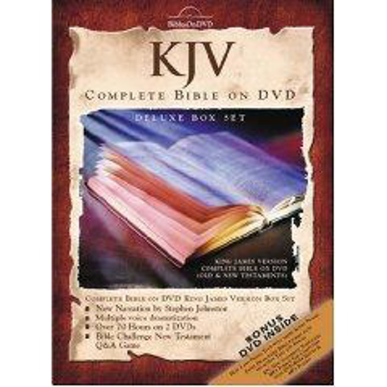 Picture of KJV Complete Bible on DVD Deluxe box set by Stephen Johnson