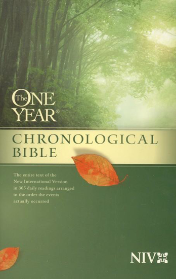 Picture of One Year Chronological Bible NIV, Hardcover by Tyndale