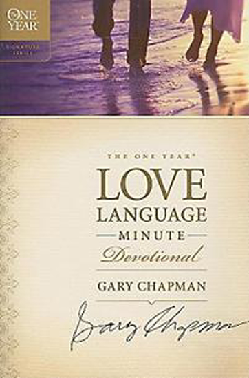 Picture of One Year Love Language Minute Devotional by Gary Chapman