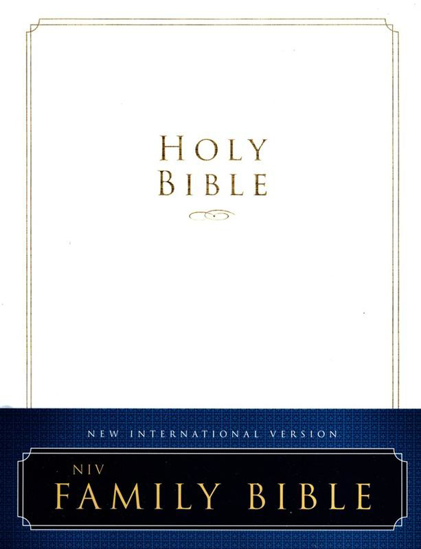 Picture of NIV Family Bible Hardcover – Deluxe Edition by Zondervan