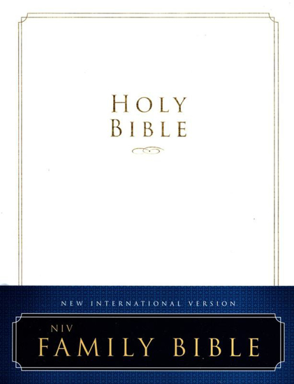 Picture of NIV Family Bible Hardcover – Deluxe Edition by Zondervan