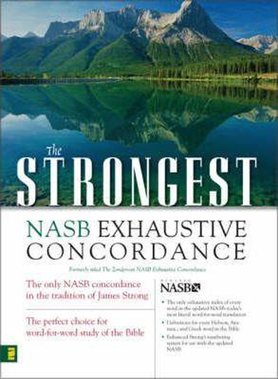 Picture of Strongest NASB Exhaust Concordance Hardcover by Zondervan Publishing House