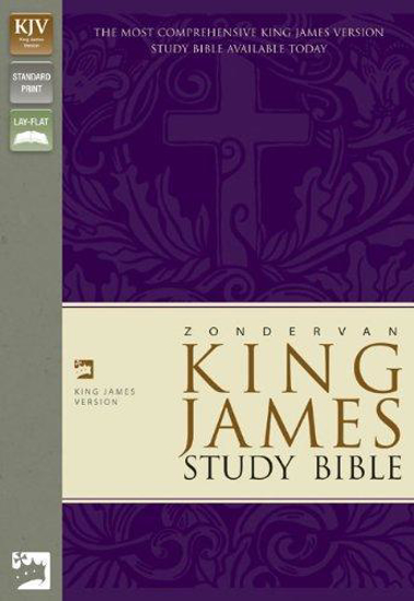 Picture of KJV Bible Study Bonded Leather Black by Zondervan Publishing House
