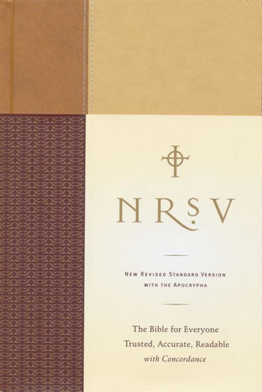 Picture of NRSV Bible with Apocrypha Single Column Hardcover by Harper Collins Publishers