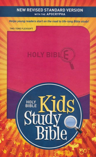 Picture of NRSV Bible Study with Apocrypha Kid's Flexisoft Violet Pink by Hendrickson Publishers