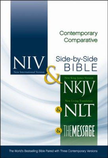Picture of NIV/NKJV/NLT/Message Bible 2011 Parallel Contemporary Comparative Hardcover by Zondervan Publishing House