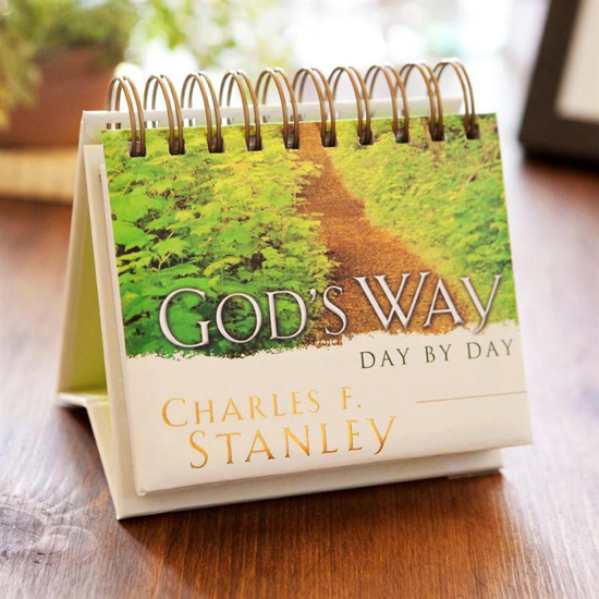 Picture of Charles Stanley - God's Way - Perpetual Calendar by Charles Stanley