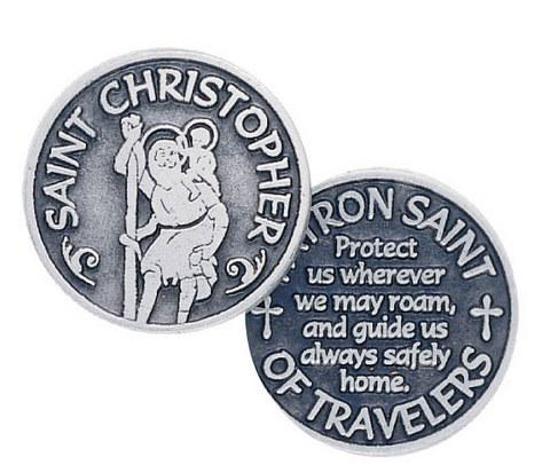 Picture of Pocket Token: St Christopher medal by PL