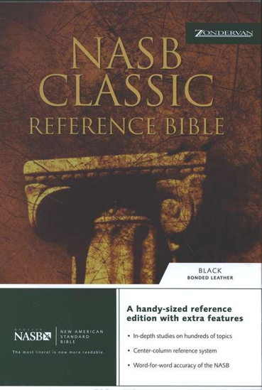 Picture of NASB Classic Reference Bonded Leather Black by Classic Ref Staff