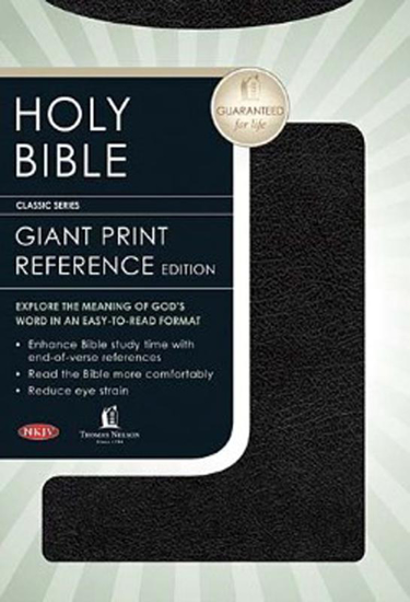 Picture of NKJV Personal Giant Print Ref Bonded Leather Black by Thomas Nelson