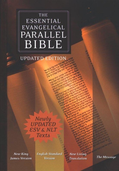 Picture of Essential Evangelical Parallel Bible (NKJV/ESV/NLT/The Message), hardcover by Oxford University press