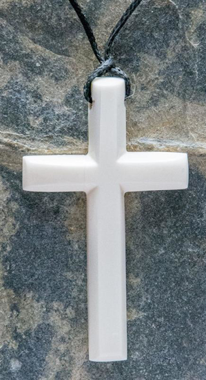 Picture of Bone carved Cross by Bone Art