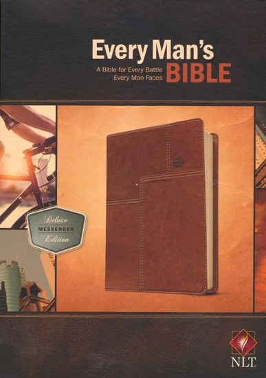 Picture of NLT Every Man's Bible Messenger Edition by Tyndale