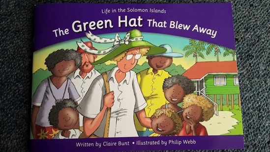 Picture of Green Hat That Blew Away a Day in the Life of the Solomon Islands by Claire Bunt