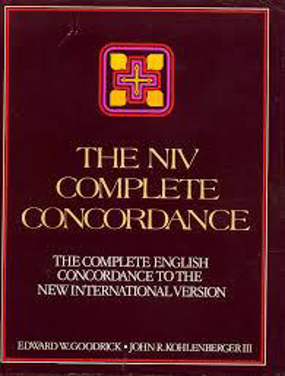Picture of NIV Complete Concordance by Edward Goodrick, John Kohlenberger