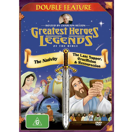 Picture of Greatest Heroes and Legends: The Nativity / The Last Supper, Crucifixion & Ressurection