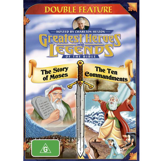 Picture of Greatest Heroes and Legends: The Story of Moses / The Ten Commandments