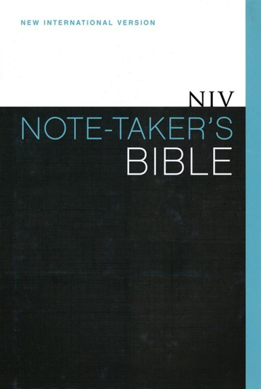 Picture of NIV Note-Taker's Bible, Hardcover, Dust Jacket by Zondervan