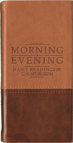 Picture of Morning & Evening ( SpurgeonC.) Matt Tan Burgundy
