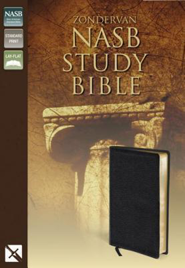 Picture of NASB Bible Study Bonded Leather Black