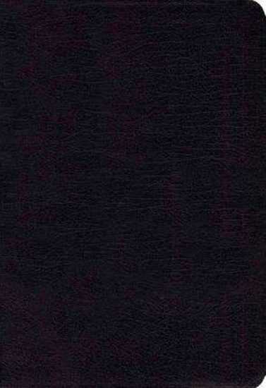 Picture of NIV Bible 2011 Study Top Grain Leather Black