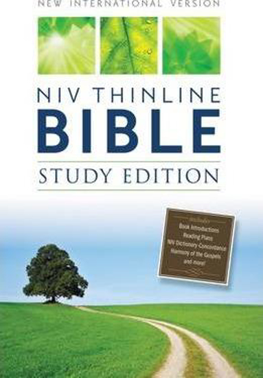 Picture of NIV Bible Study Thinline Hardcover