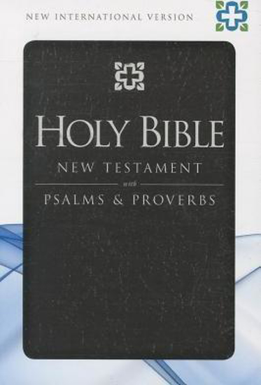 Picture of NIV New Testament with Psalms & Proverbs 2011 Pocket Leatherlook Black